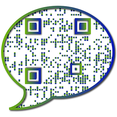 Custom QR code (w/frame)