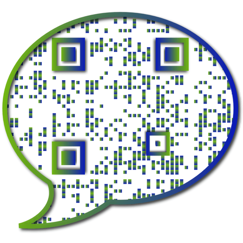 Custom QR code (w/frame) Custom QR code (w/frame)